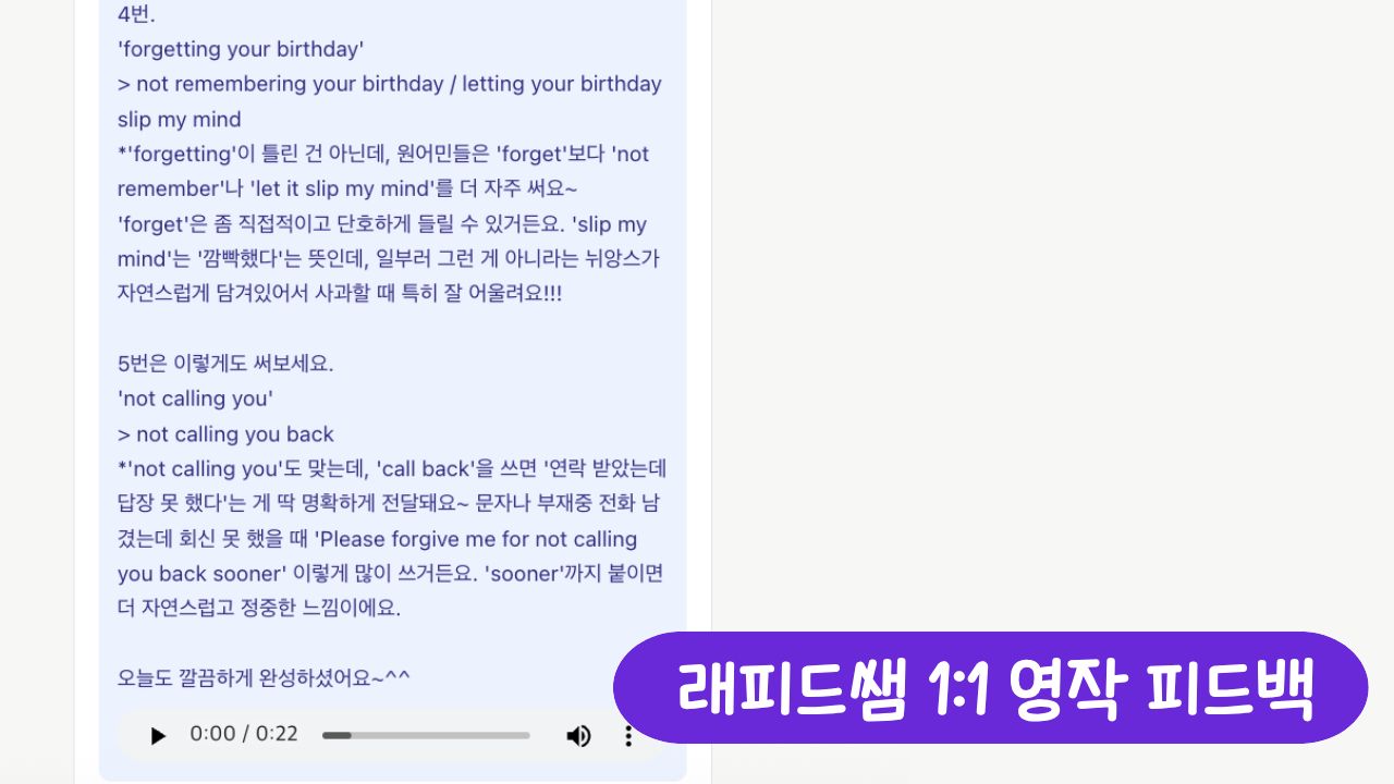 래피드 영어 소개 29