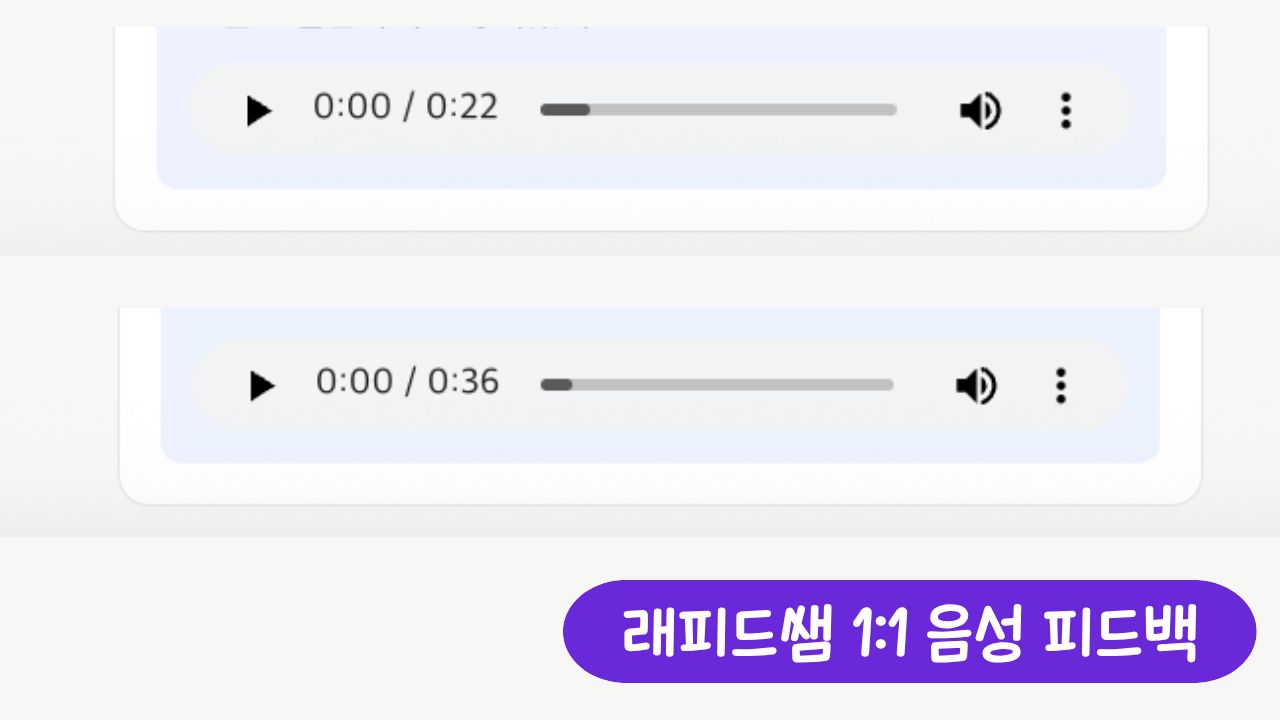 래피드 영어 소개 30