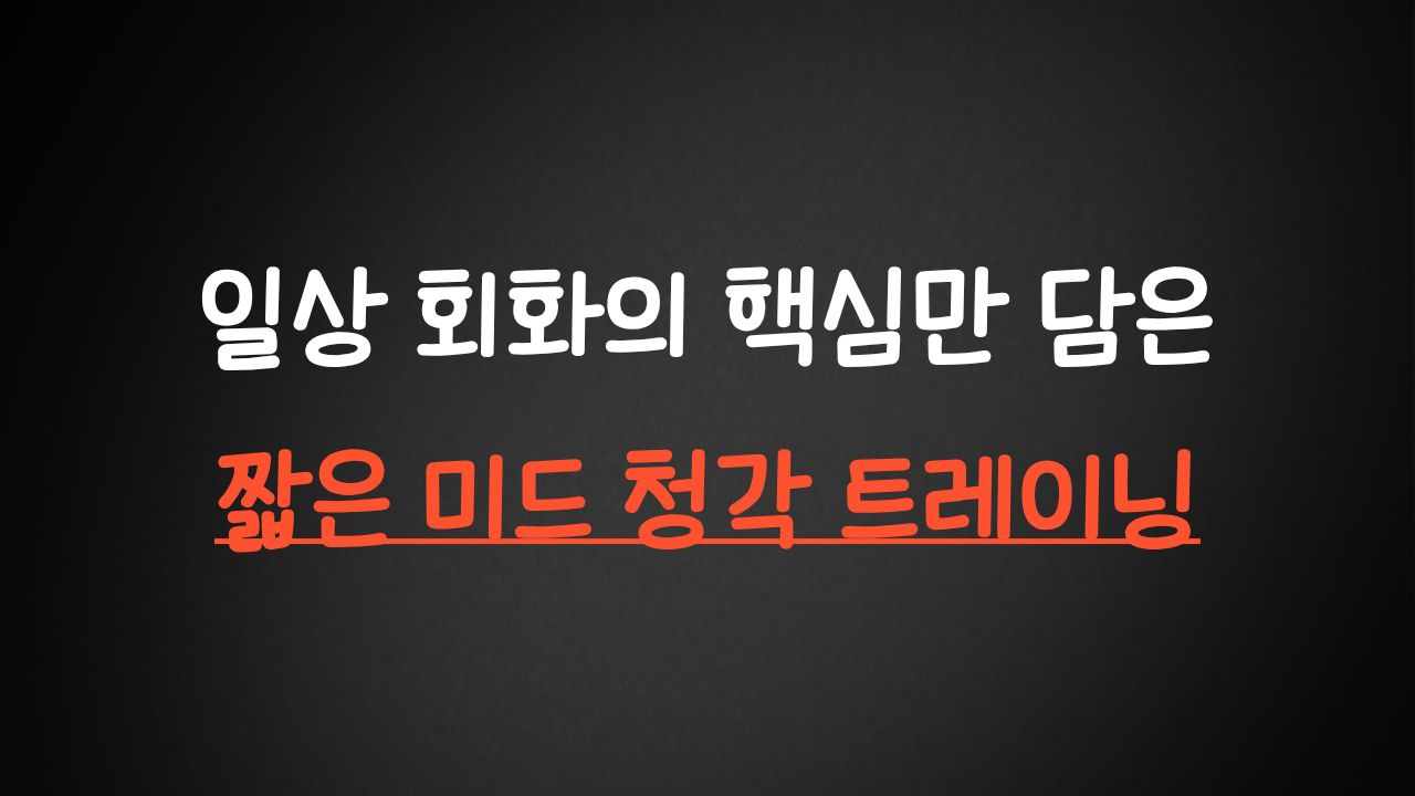 래피드 영어 소개 11